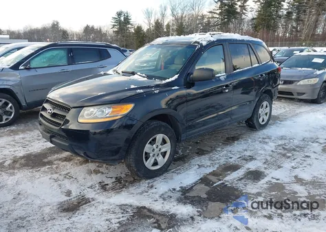 2009 Hyundai Santa Fe Gls z USA, uszkodzony, nr VIN 5NMSG73D19H318816